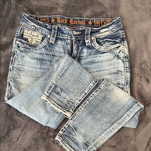 Rock Revival Ysobel Easy Ankle Skinny Women's Faded Light Blue